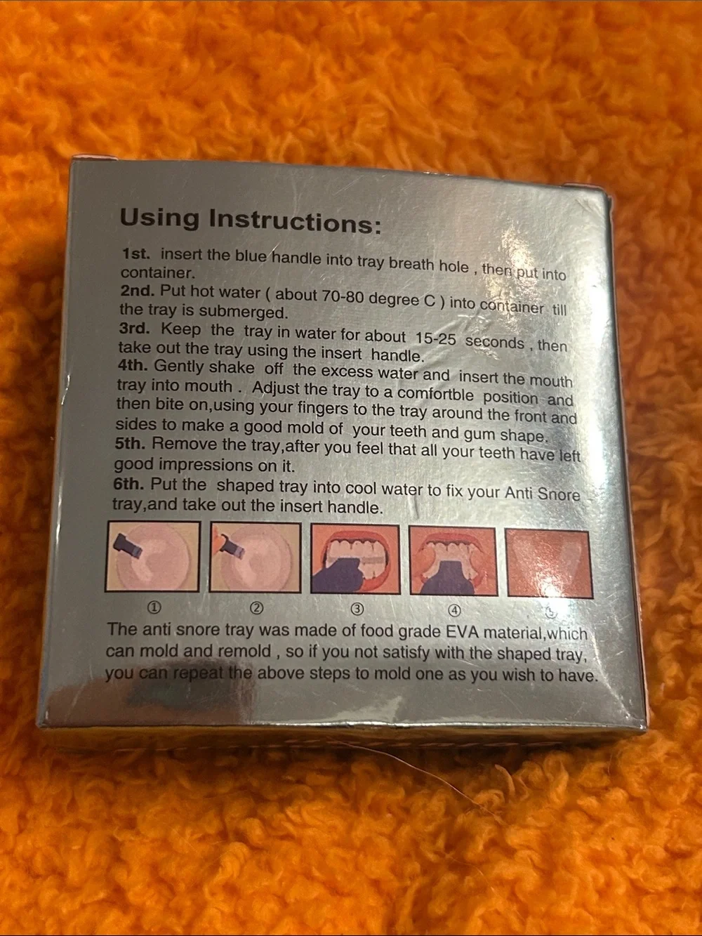 Stop Snoring Solution - Quality Sleep (Yellow)